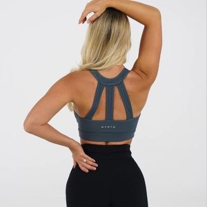 NVGTN trio bra in stone grey